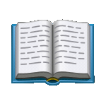 Book turning pages animated gif